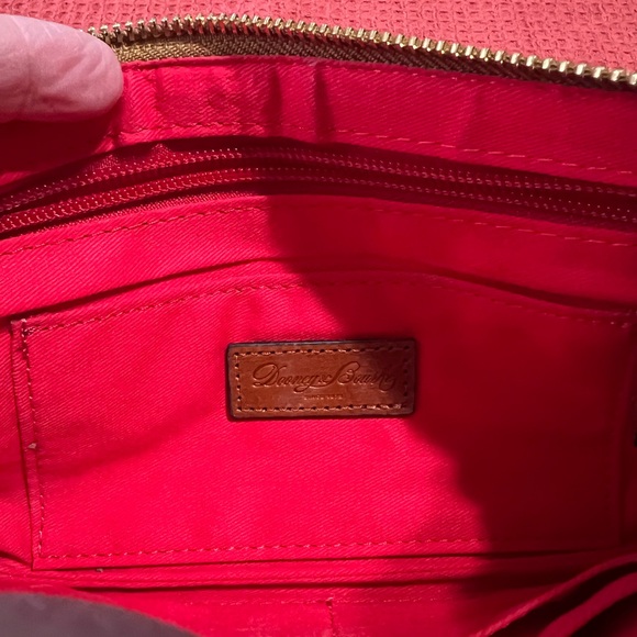 Dooney & Bourke Vibrant Majenta large slim Wristlet
